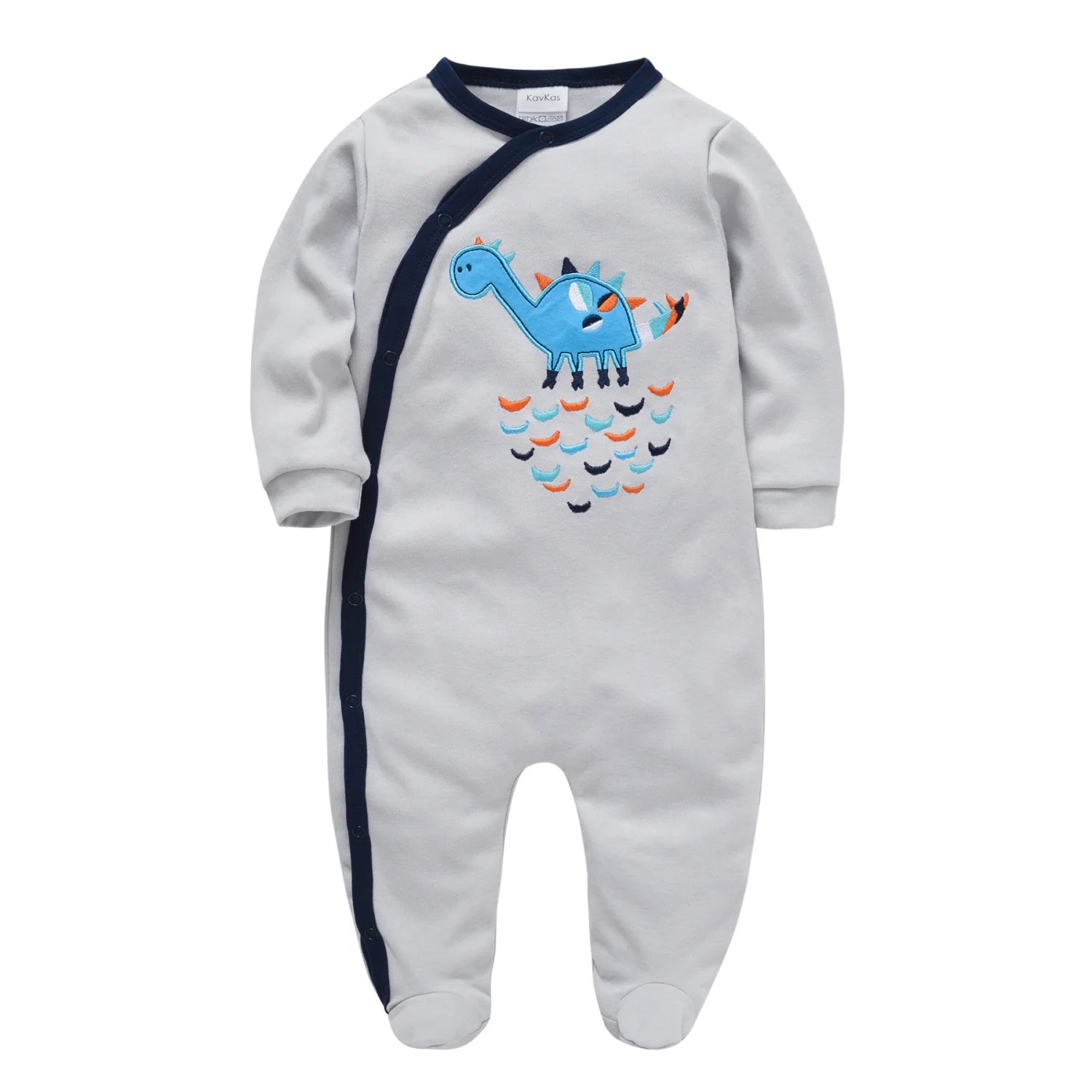 1/3 Pcs Baby Boys Rompers Cartoon Print Overalls Cotton Infant Clothing Kids Jumpsuit Newborn Pajimas 0-3 Months